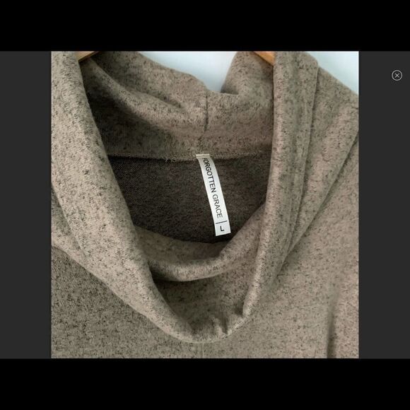 Forgotten Grace brown sweater NWT L - Picture 2 of 4